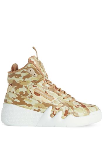 Giuseppe Zanotti Talon High-Top-Sneakers - Nude