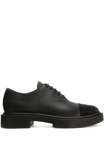 Giuseppe Zanotti Arnhau studded leather loafers - Schwarz