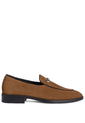 Giuseppe Zanotti Archibald Loafer aus Wildleder - Braun