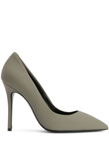 Giuseppe Zanotti Lucrezia point-toe leather pumps - Grau