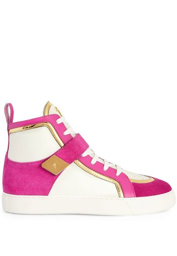 Giuseppe Zanotti Zenas High-Top-Sneakers - Rosa