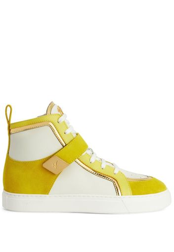 Giuseppe Zanotti Zenas High-Top-Sneakers - Gelb