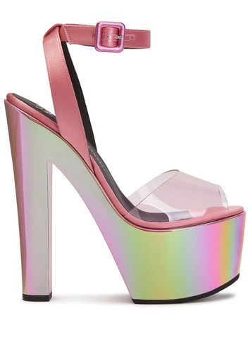 Giuseppe Zanotti Tarifa Plexi Sandalen 170mm - Rosa