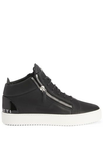 Giuseppe Zanotti Sneakers mit Reißverschlüssen - Schwarz