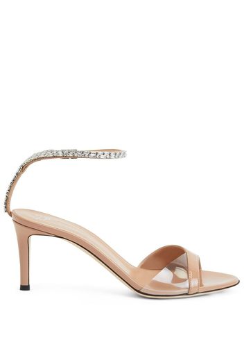 Giuseppe Zanotti Leah Crystal Sandalen - Nude