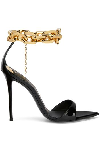 Giuseppe Zanotti Intrigo Sandalen 105mm - Schwarz