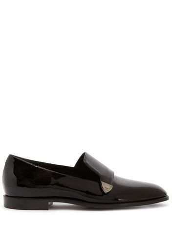 Giuseppe Zanotti Eflamm Loafer aus Lackleder - Schwarz