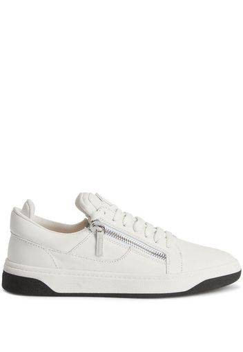 Giuseppe Zanotti Sneakers mit Reißverschlüssen - Weiß