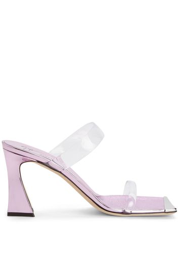 Giuseppe Zanotti Flaminia Plexi Sandalen 85mm - Rosa