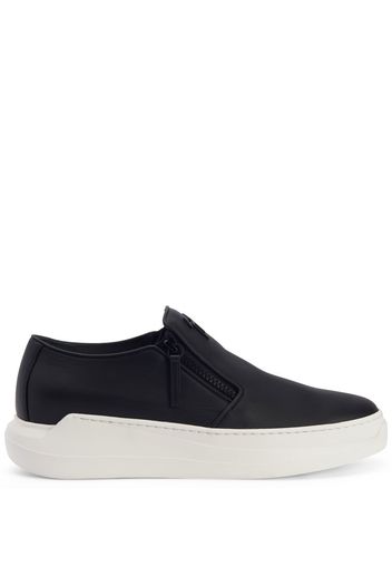 Giuseppe Zanotti Conley Zip Slip-On-Sneakers - Schwarz