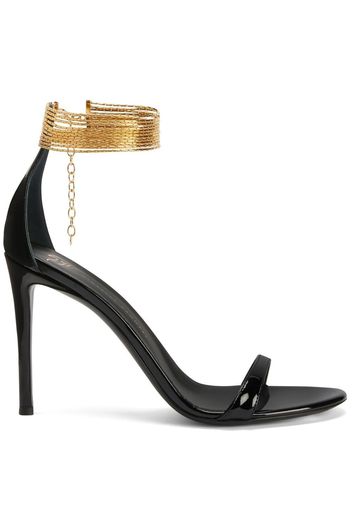 Giuseppe Zanotti Kay Sandalen 105mm - Schwarz