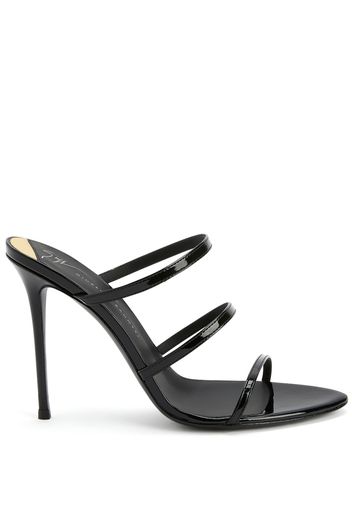 Giuseppe Zanotti Alimha 105mm stiletto mules - Schwarz