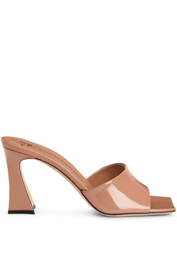 Giuseppe Zanotti Solhene Mules 85mm - Rosa