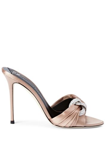 Giuseppe Zanotti Intriigo Mules 105mm - Rosa