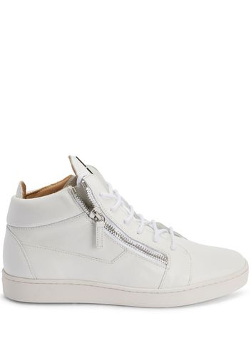 Giuseppe Zanotti Kriss logo-plaque sneakers - Weiß