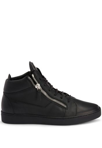 Giuseppe Zanotti Kriss leather sneakers - BLACK