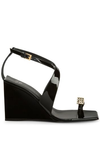 Giuseppe Zanotti Nihao Sandalen 105mm - Schwarz