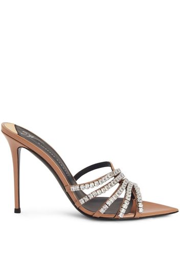 Giuseppe Zanotti Intriigo Sandalen 105mm - Braun