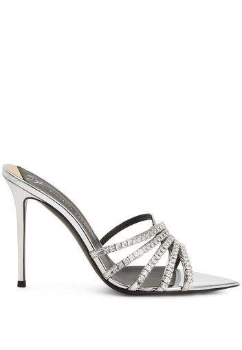 Giuseppe Zanotti Intriigo Sandalen 90mm - Silber