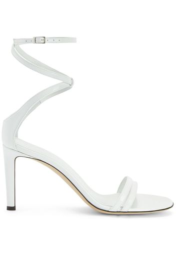 Giuseppe Zanotti Catia 90mm leather sandals - Weiß