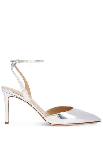 Giuseppe Zanotti Shayoran pointed toe pumps - Silber