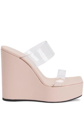 Giuseppe Zanotti Meissa Wedge-Sandalen - Rosa