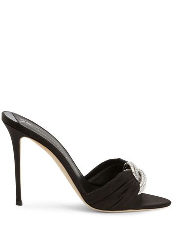 Giuseppe Zanotti Intrigo Knot Mules - Schwarz