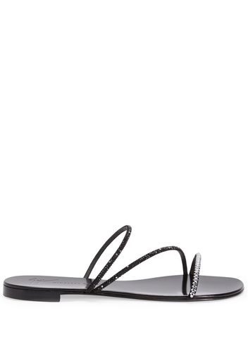 Giuseppe Zanotti Julianne crystal-embellished sandals - Schwarz