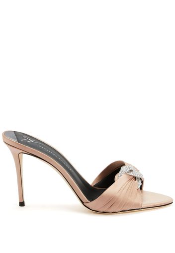 Giuseppe Zanotti Verzierte Intrigo Sandalen - Nude