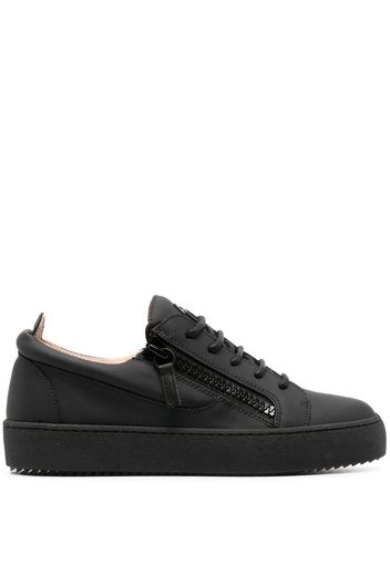 Giuseppe Zanotti May London leather sneakers - Schwarz