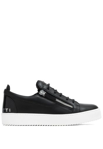 Giuseppe Zanotti Frankie leather low-top sneakers - Schwarz