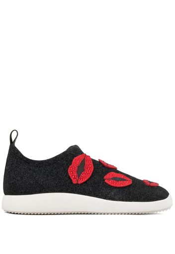 Giuseppe Zanotti Alena Bouche low-top trainers - Schwarz