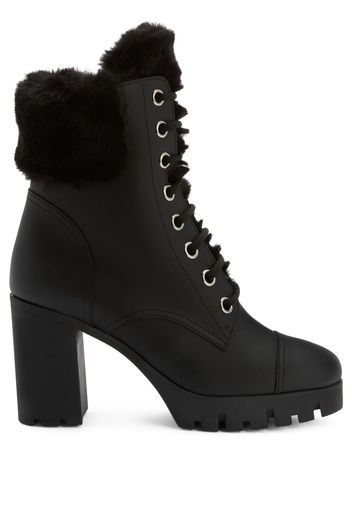 Giuseppe Zanotti Moyra leather ankle boots - Schwarz