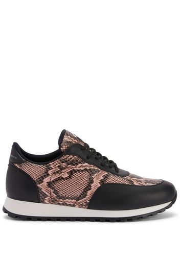 Giuseppe Zanotti Jimi leather low-top sneakers - Mehrfarbig