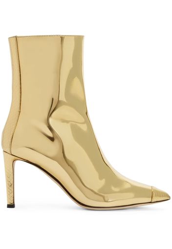 Giuseppe Zanotti Mirea 85mm leather boots - Gold