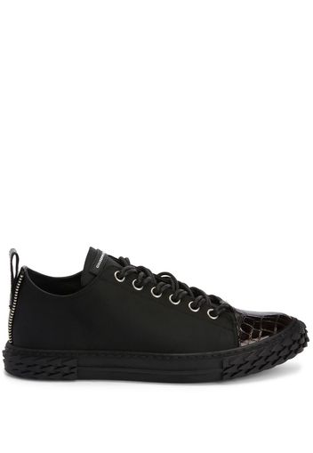 Giuseppe Zanotti Frankie low-top leather sneakers - Schwarz