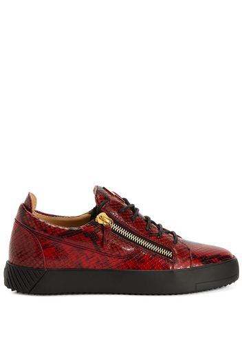 Giuseppe Zanotti Frankie low top-sneakers - Rot