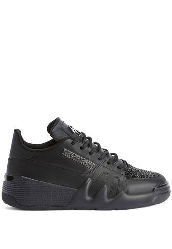 Giuseppe Zanotti Talon Sneakers mit Strass - Schwarz