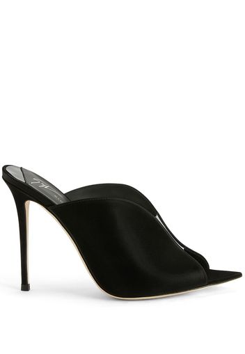 Giuseppe Zanotti Intriigo Muse Mules 105mm - Schwarz