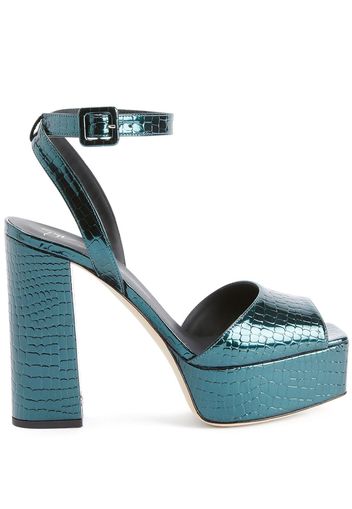 Giuseppe Zanotti New Betty Sandalen 120mm - Grün