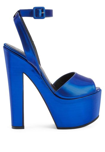 Giuseppe Zanotti Plateau-Pantoletten - BLUE