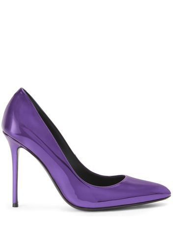 Giuseppe Zanotti Pumps aus Lackleder 105mm - Violett