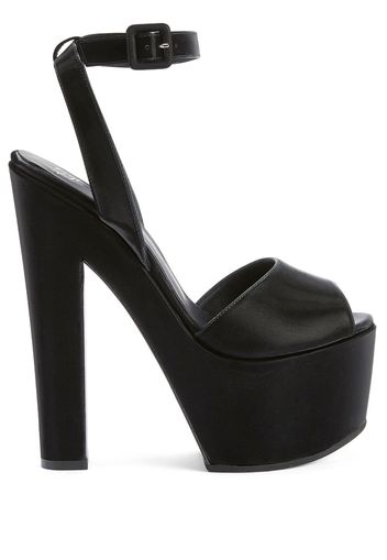 Giuseppe Zanotti Plateau-Pantoletten - BLACK