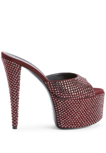 Giuseppe Zanotti Gz Aida Mules 150mm - Rot