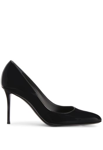 Giuseppe Zanotti Pumps aus Lackleder 105mm - Schwarz