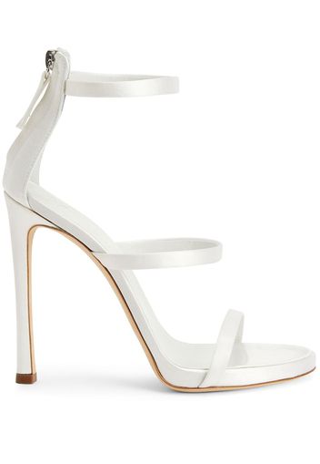 Giuseppe Zanotti Harmony 120mm leather sandals - Weiß