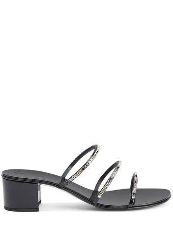 Giuseppe Zanotti Dark Colorful Sandalen 40mm - BLACK