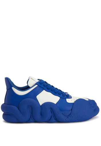 Giuseppe Zanotti Sneakers mit Kontrasteinsätzen - Blau