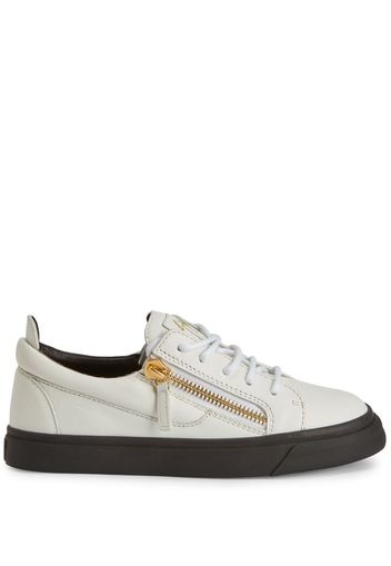 Giuseppe Zanotti Nicki leather low-top sneakers - Weiß