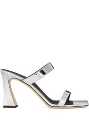 Giuseppe Zanotti Sandalen mit Flamme - Silber